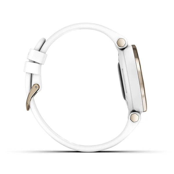 010-02384-50 GARMIN | Lily White Creamgold Silicone Rubber Band (Women)