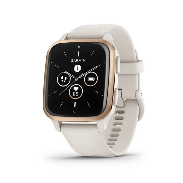 010-02700-82 GARMIN | Venu SQ 2, Music, Ivory/Peach Gold, KOR/SEA (Unisex)