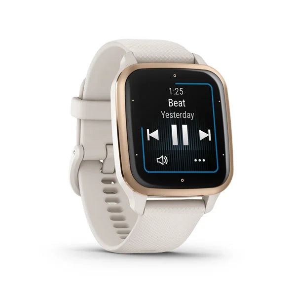 010-02700-82 GARMIN | Venu SQ 2, Music, Ivory/Peach Gold, KOR/SEA (Unisex)
