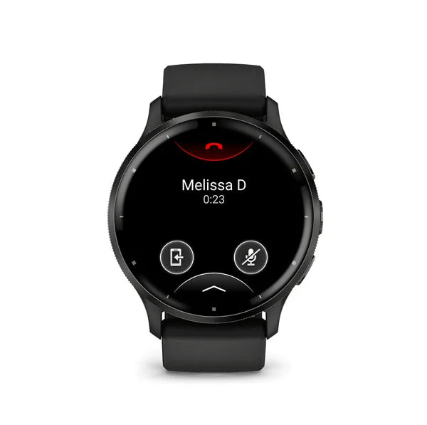 010-02784-01 GARMIN Venu 3 - Slate St Steel Bezel Smart Watch