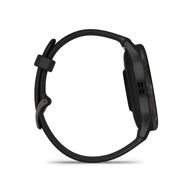 010-02784-01 GARMIN Venu 3 - Slate St Steel Bezel Smart Watch