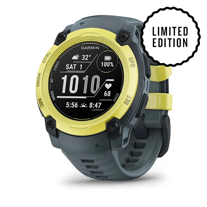 GARMIN Instinct E, 40mm Electric Lime with Twilight Band Smartwatch (Unisex)