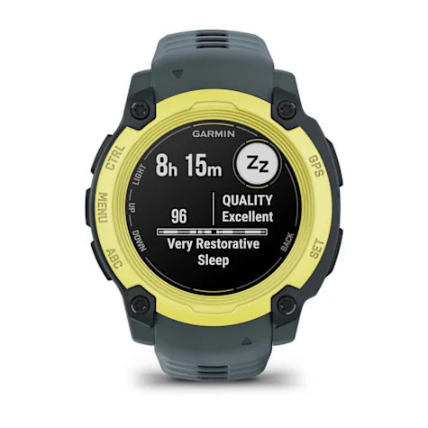 GARMIN Instinct E, 40mm Electric Lime with Twilight Band Smartwatch (Unisex)