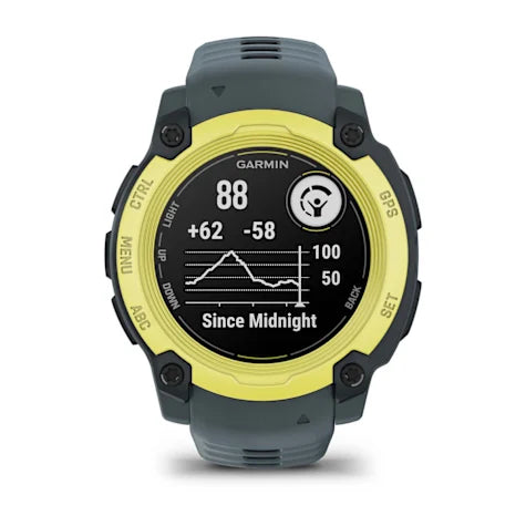 GARMIN Instinct E, 40mm Electric Lime with Twilight Band Smartwatch (Unisex)