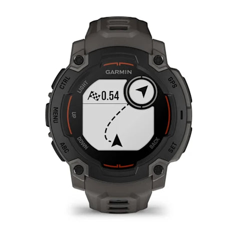 GARMIN Instinct E, 45mm Black with Charcoal Band Smartwatch (Unisex)