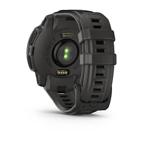 GARMIN Instinct E, 45mm Black with Charcoal Band Smartwatch (Unisex)