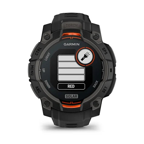 GARMIN Instinct 3, 45mm Solar Black with Black Band Smartwatch (Unisex)