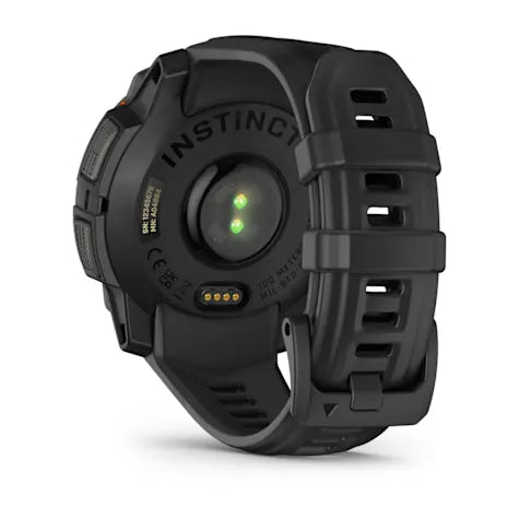 GARMIN Instinct 3, 45mm Solar Black with Black Band Smartwatch (Unisex)