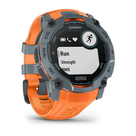 GARMIN Instinct 3, 50mm Solar Twilight with Solstice Band Smartwatch (Unisex)