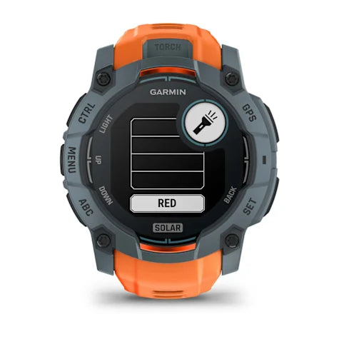 GARMIN Instinct 3, 50mm Solar Twilight with Solstice Band Smartwatch (Unisex)
