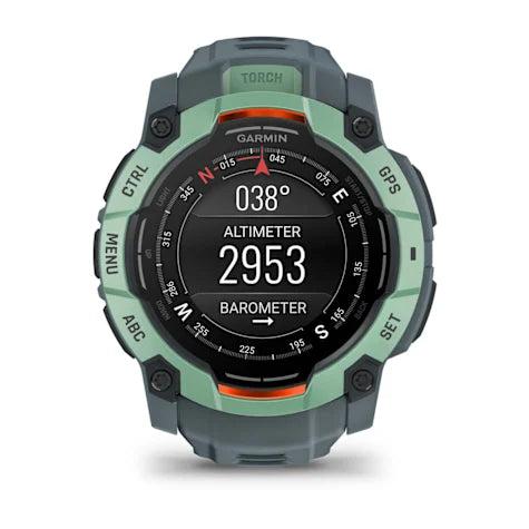 GARMIN Instinct 3, 50mm AMOLED Neo Tropic with Twilight Band Smartwatch (Unisex)