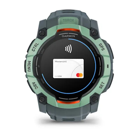 GARMIN Instinct 3, 50mm AMOLED Neo Tropic with Twilight Band Smartwatch (Unisex)