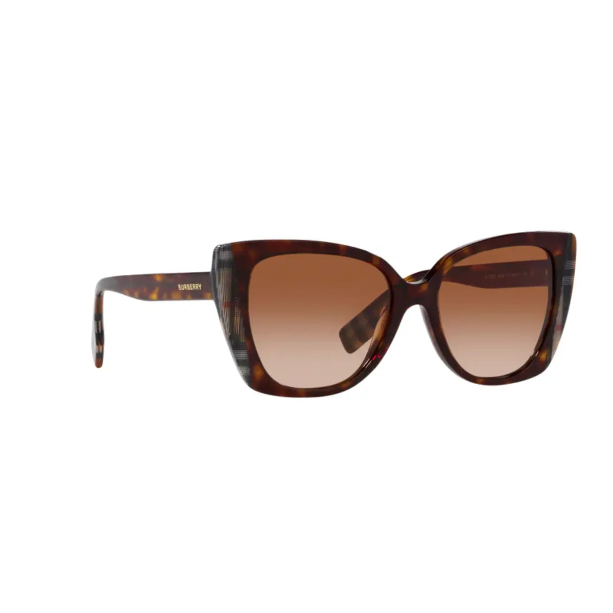 Burberry Meryl Sunglasses Dark Havana Frame with Gradient Lenses 0BE4393 40531354