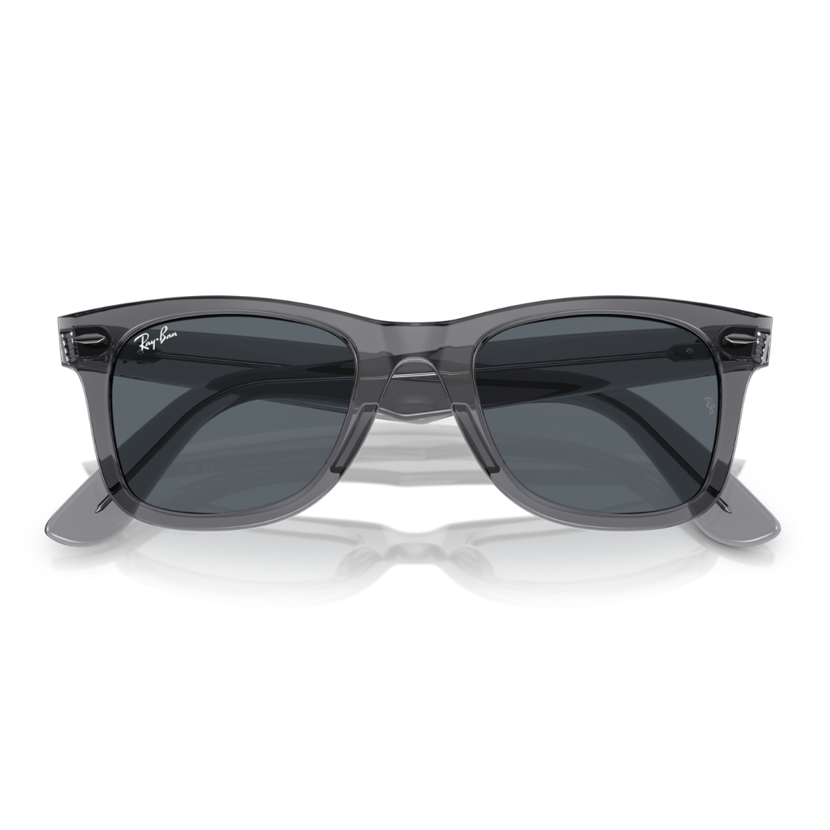 Ray-Ban Unisex Square Sunglasses Featuring UV-Protected Blue Lenses - 0RB21406773R550