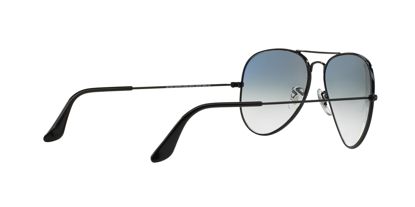 Ray-Ban Unisex Pilot Sunglasses - Gradient Blue Lens | Model 0RB3025I002/3F58 | UV Protection