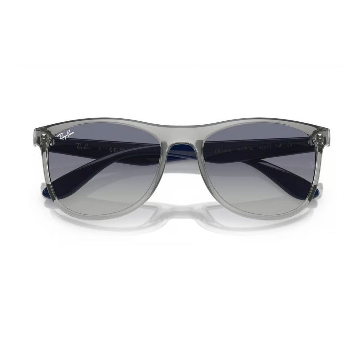 Ray-Ban Gradient Blue Lens Square Unisex Sunglasses - 0RB4412I67394L57
