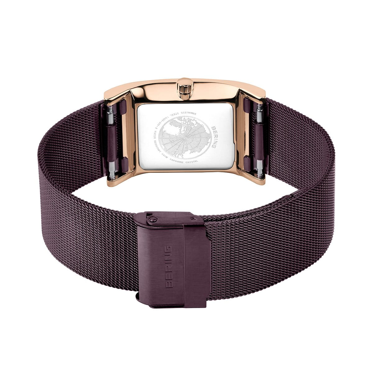 Bering Classic Brown Dial Analog Watch For Women 10426-262-S