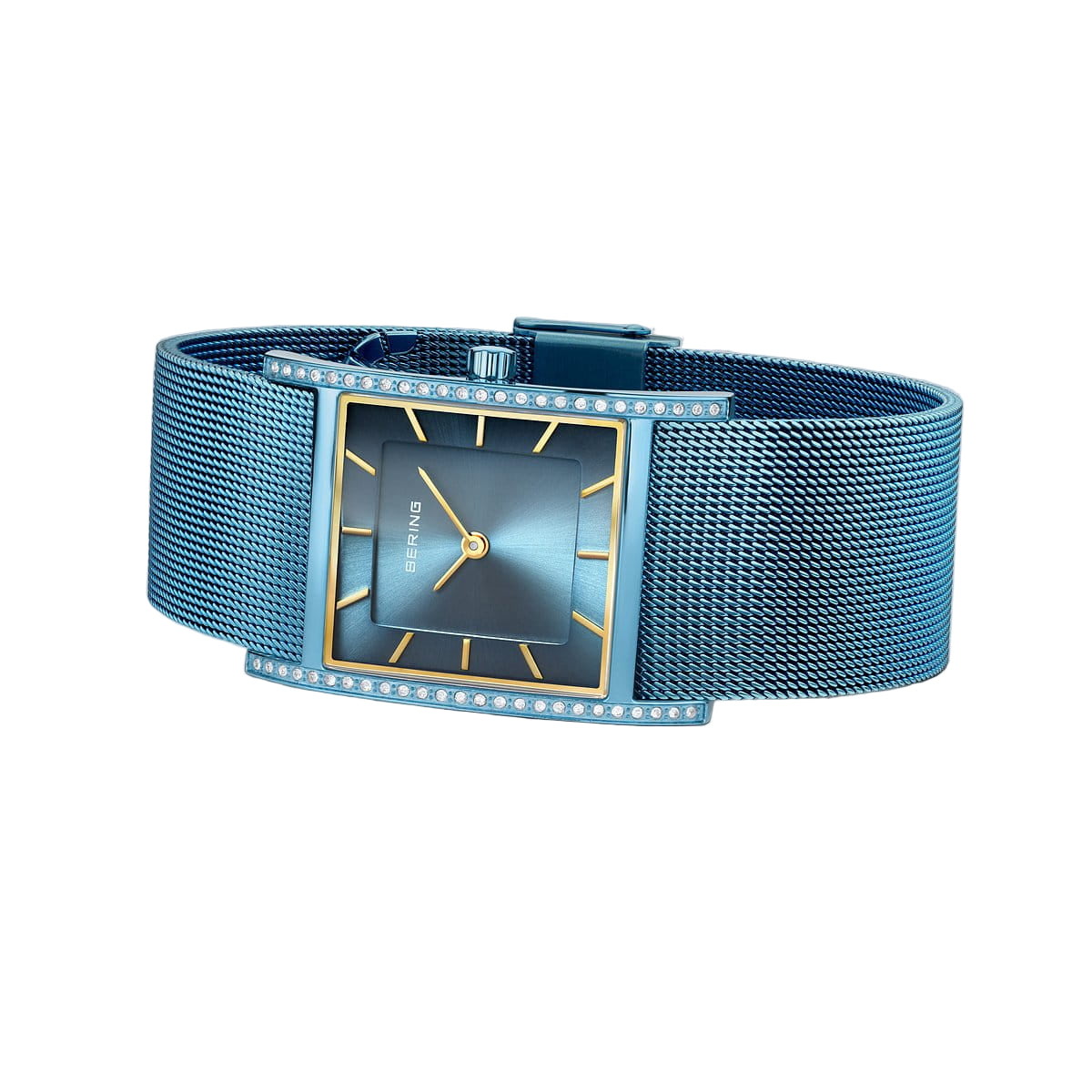 Bering Classic Blue Dial Analog Watch For Women 10426-398-S
