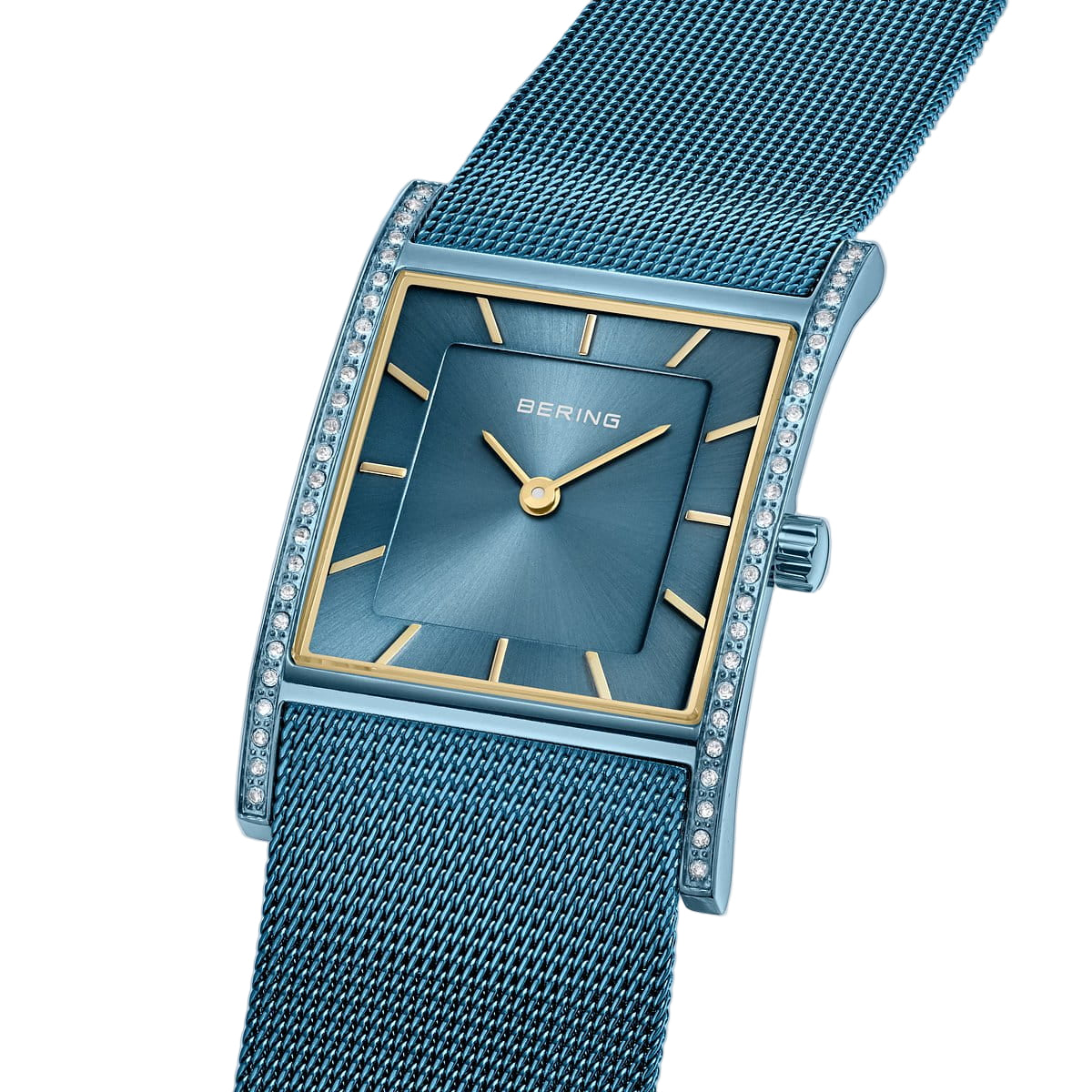 Bering Classic Blue Dial Analog Watch For Women 10426-398-S