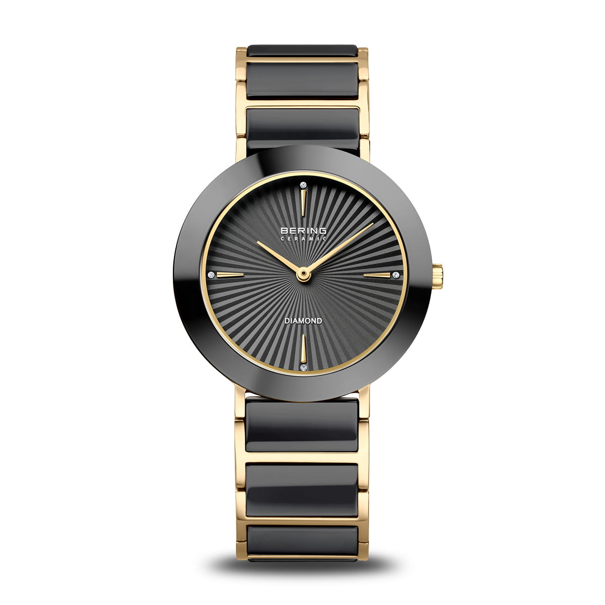 Bering Ceramic Quartz Black Dial Analog Women’s Watch – 11435-732