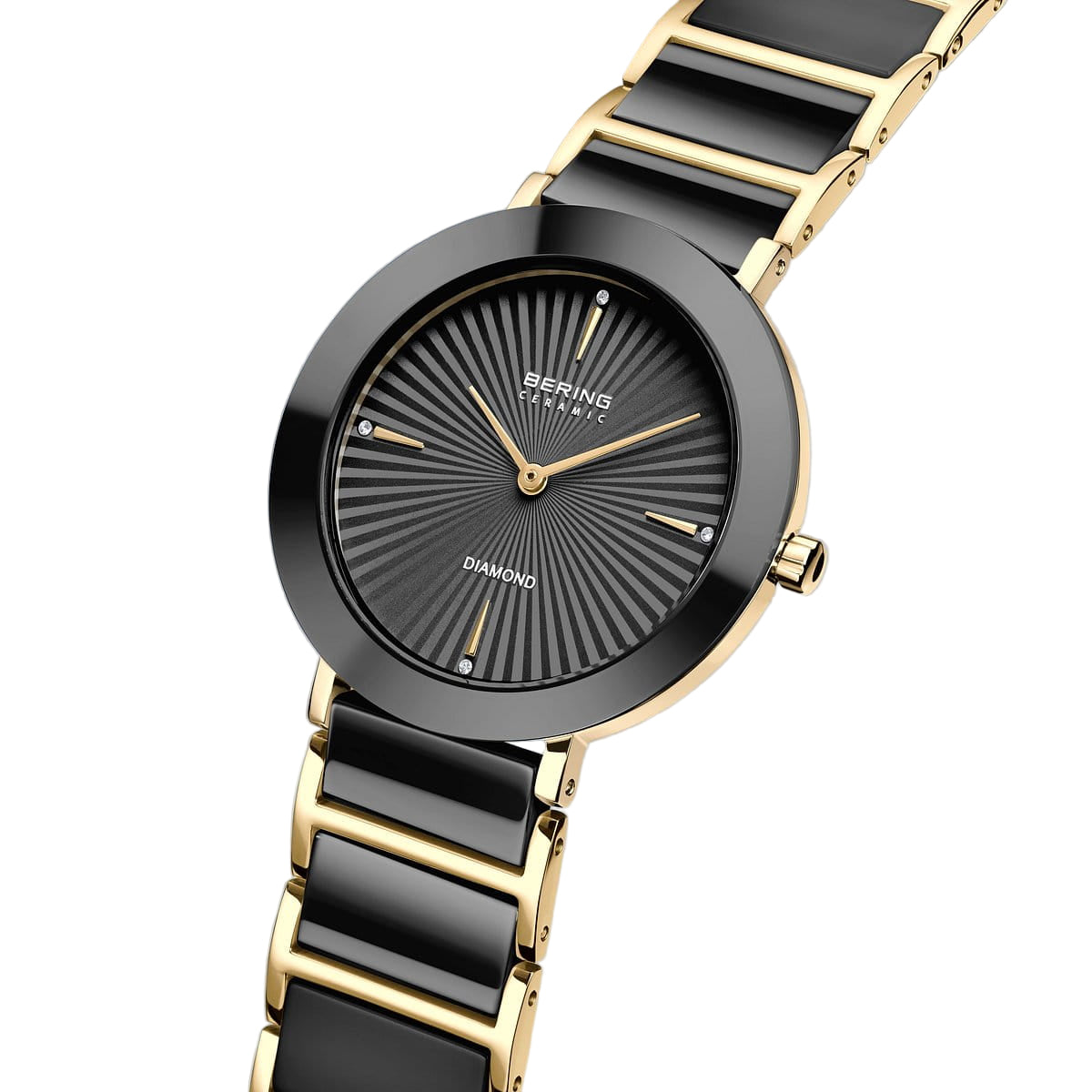 Bering Ceramic Quartz Black Dial Analog Women’s Watch – 11435-732