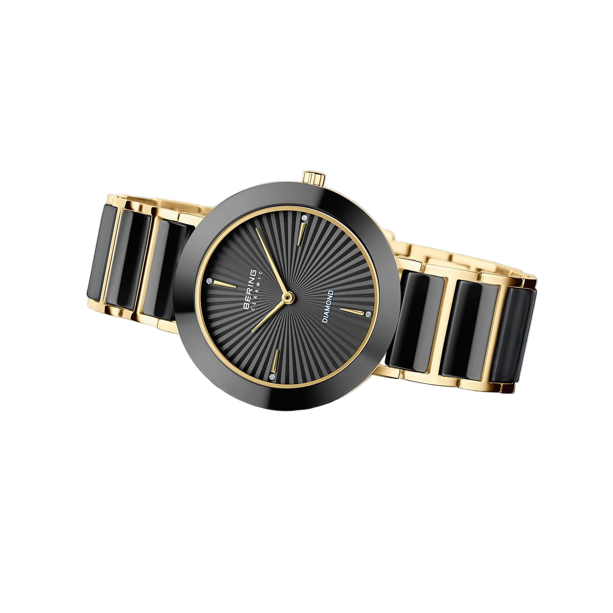 Bering Ceramic Quartz Black Dial Analog Women’s Watch – 11435-732
