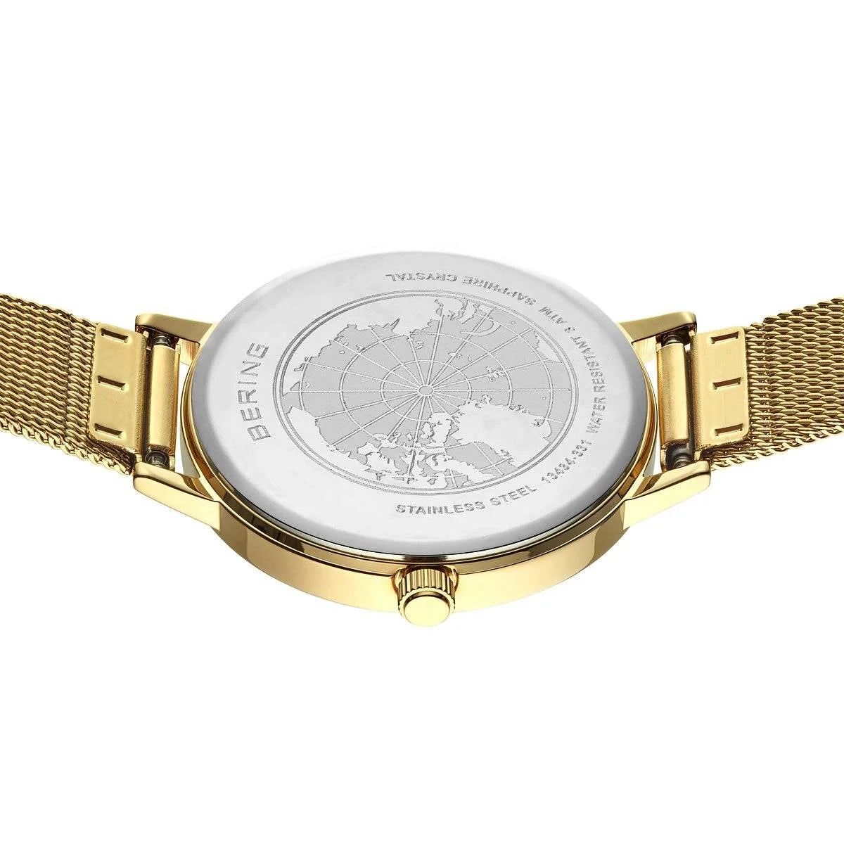 Bering Classic Silver Dial Analog Watch For Women's 13434-334-GWP