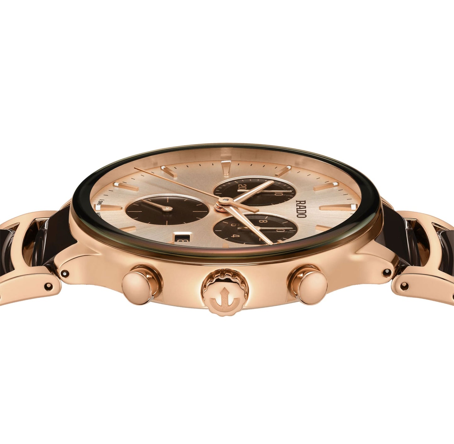 RADO Centrix Panda Quartz 41mm Chronograph Men's Watch - R30212402