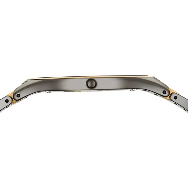 Titan Edge Ceramic Quartz in Midnight Gold with Black Dial Men's Watch NT1696KC01