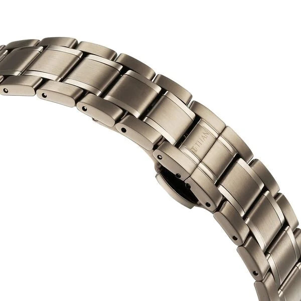 Titan Edge Baseline Brown Dial Analog Stainless Steel Strap Men's watch NT1843QM02