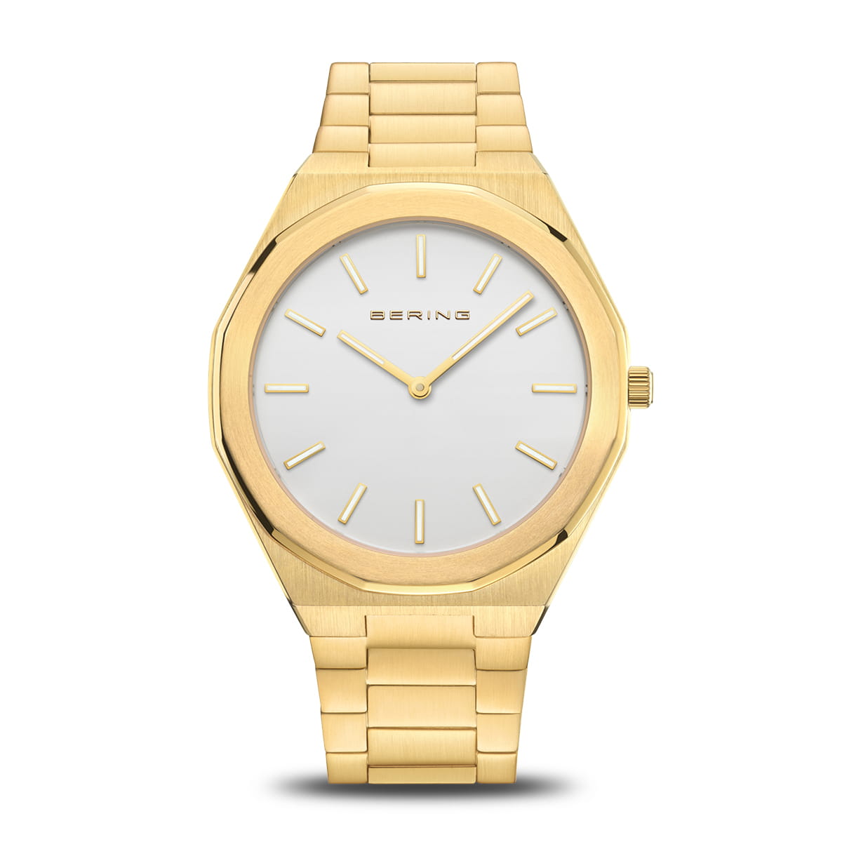 Bering Classic Silver Dial Analog Watch For Men 19641-730