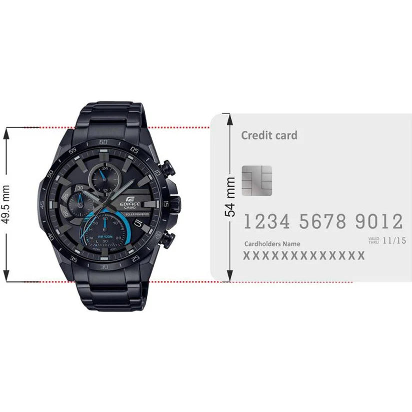 ED568 | CASIO Edifice Solar Powered Chronograph Watch