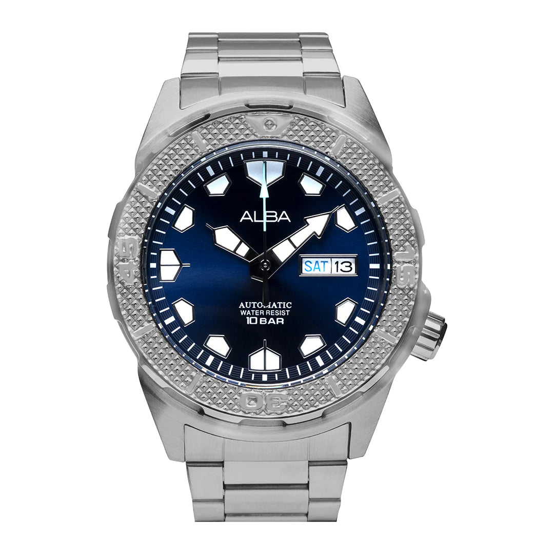 ALBA Mechanical Blue Dial  Automatic Men's Watch - AL4559X1
