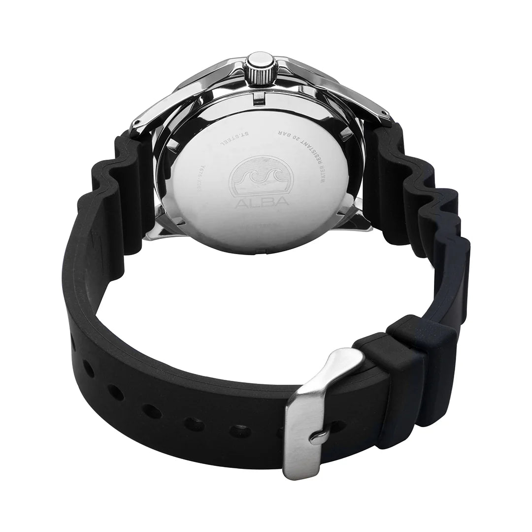 ALBA Mechanical Black Dial Automatic Men's Watch - AL4553X1