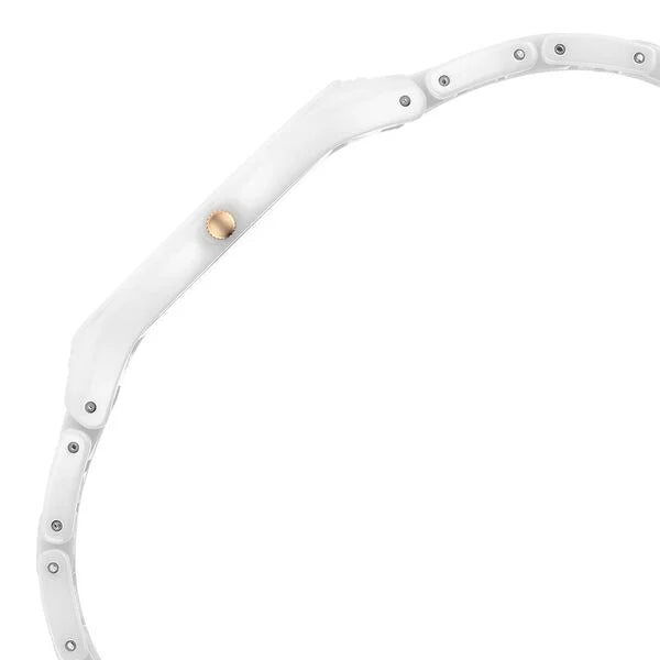 Titan Edge Ceramic Quartz in Arctic White Dial Men's Watch - NT2653KC03