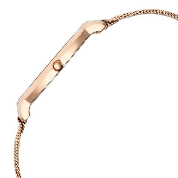 Titan Edge Metal Ladies Allure Quartz Analog Round Dial Watch - NT2654WM02