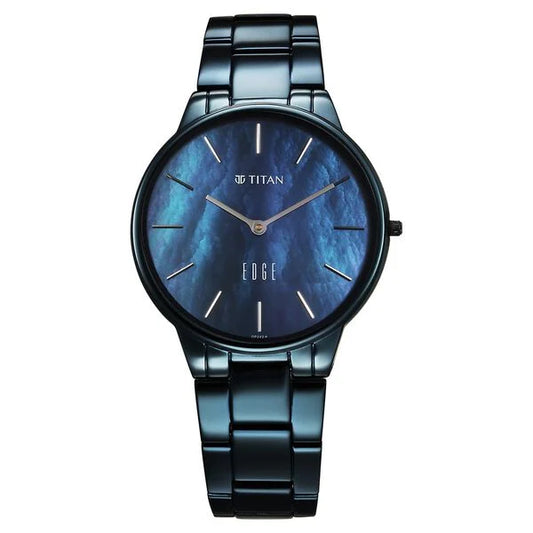 Titan Edge Metal Ladies Allure Quartz Analog Dial Watch For Women - NT2734QM02