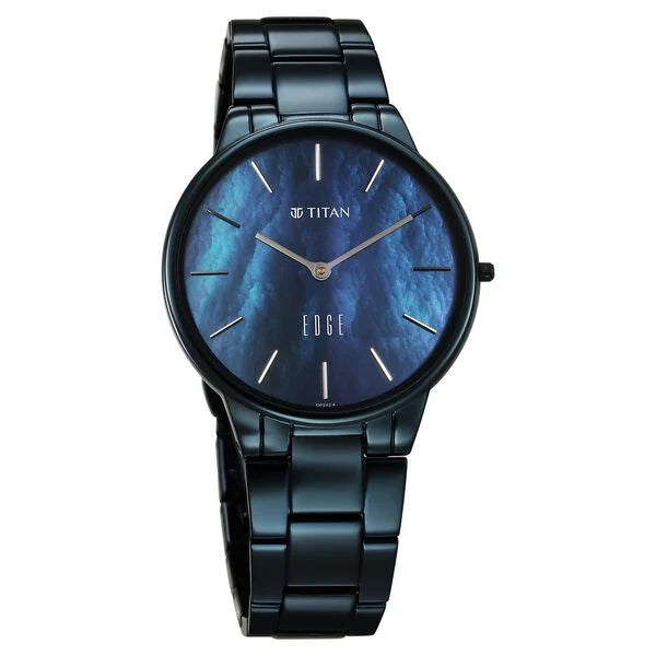 Titan Edge Metal Ladies Allure Quartz Analog Dial Watch For Women - NT2734QM02