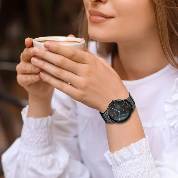 Titan Edge Metal Ladies Allure Quartz Analog Dial Watch For Women - NT2734QM02