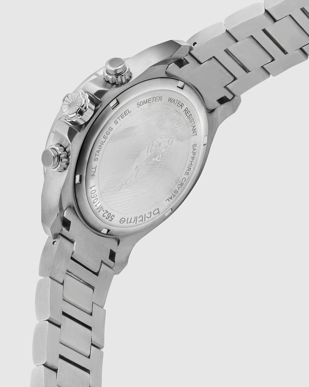 Britime Equinox Men Automatic Silver Dial Multi-Function Stainless steel Watch 562-M10301