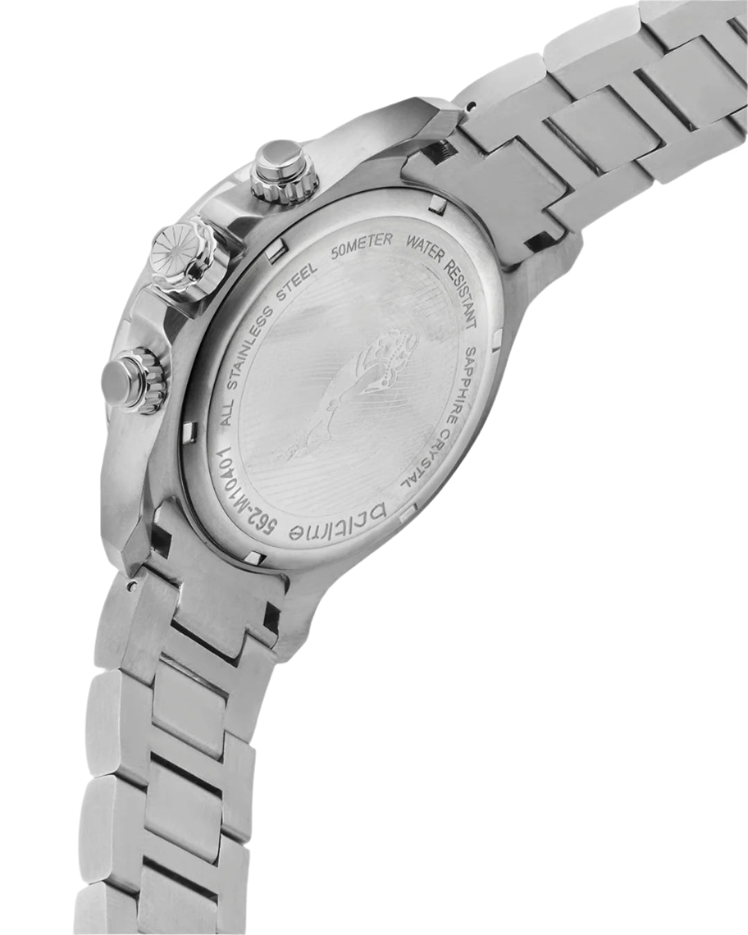 Britime Equinox Men Automatic Black Dial Multi-Function Stainless steel Watch 562-M10401