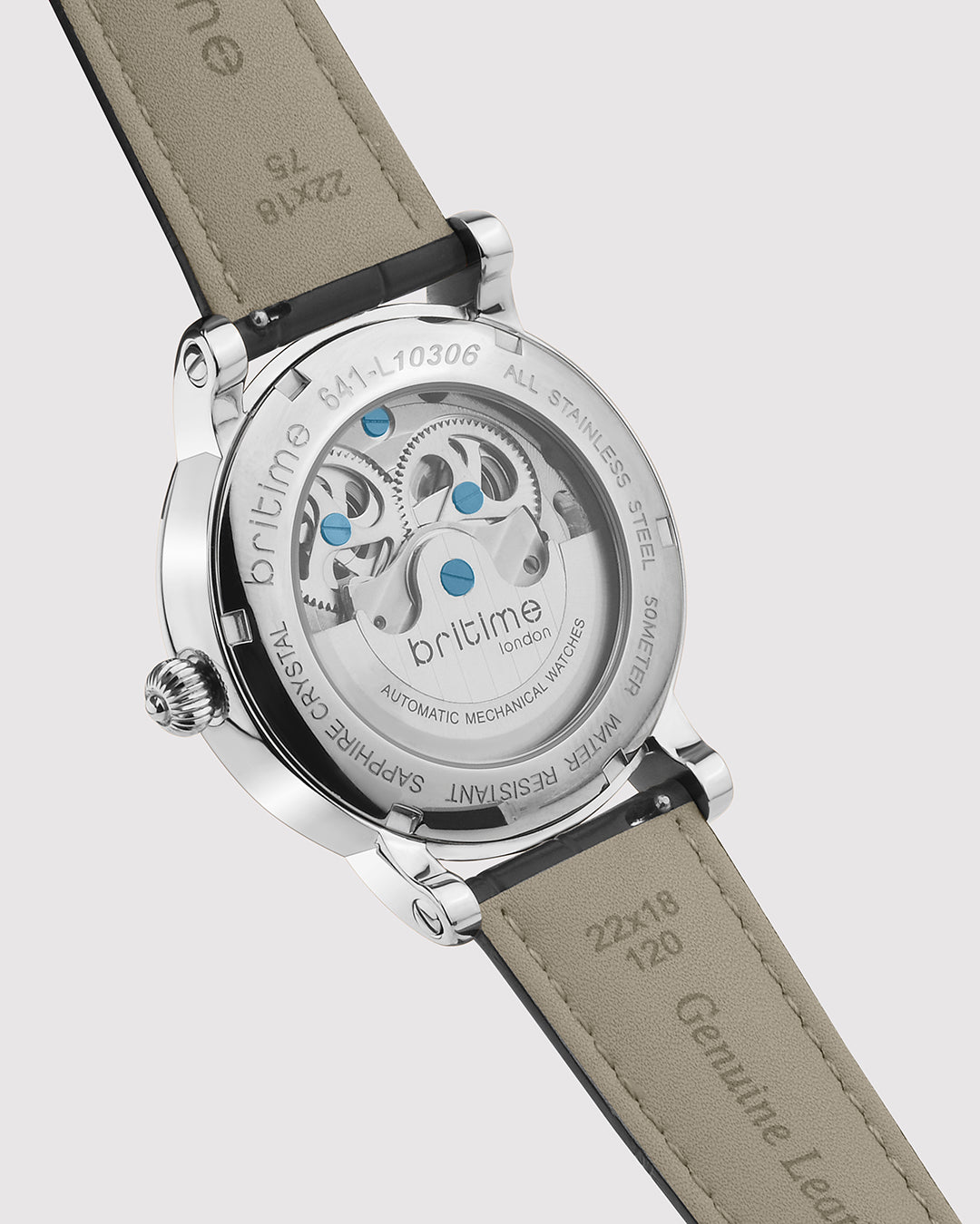 Britime Crist Automatic Silver Dial Multifunction Men Watch 641-L10306