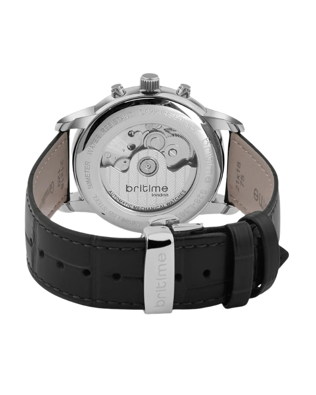 Britime Magna Men Automatic Black Dial Analog Watch 928-L10406