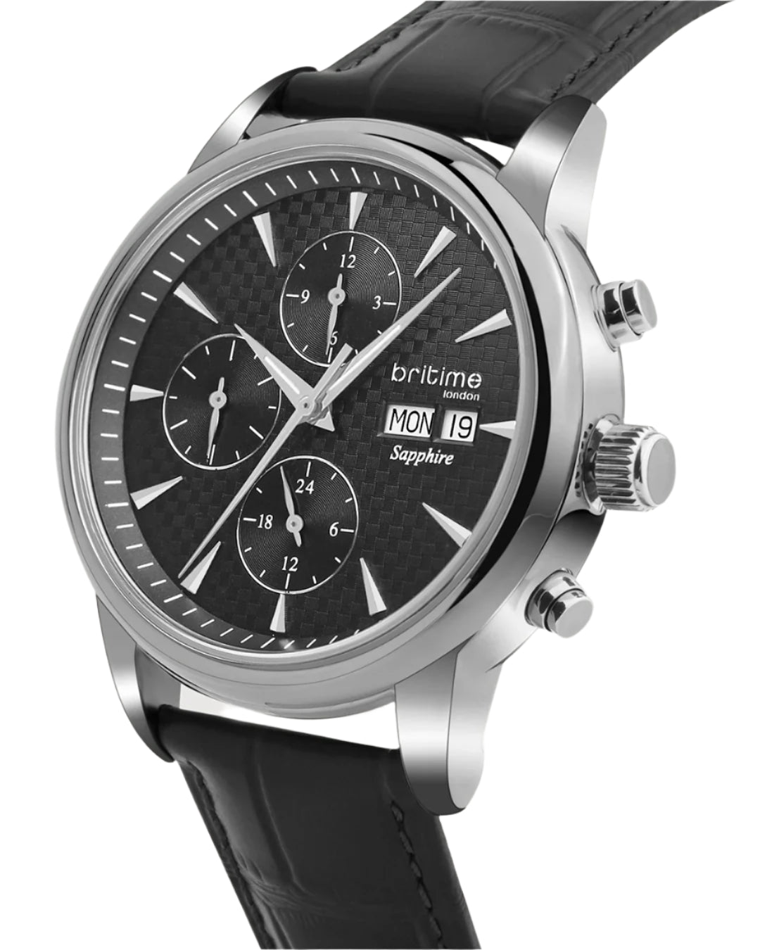Britime Magna Men Automatic Black Dial Analog Watch 928-L10406