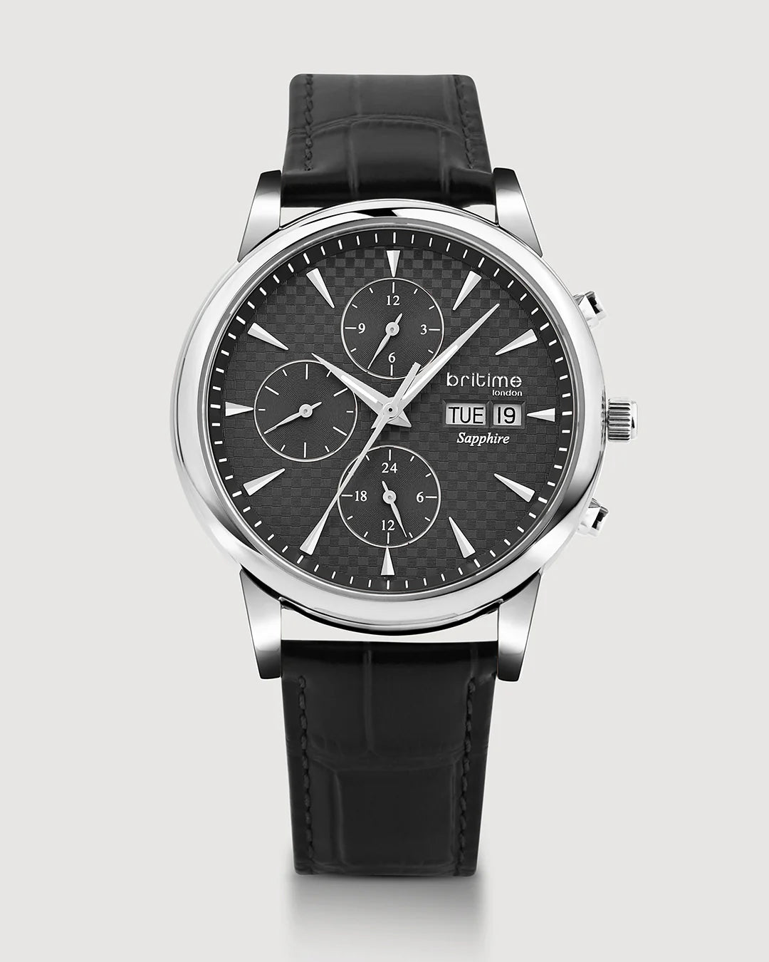 Britime Magna Men Automatic Black Dial Analog Watch 928-L10406