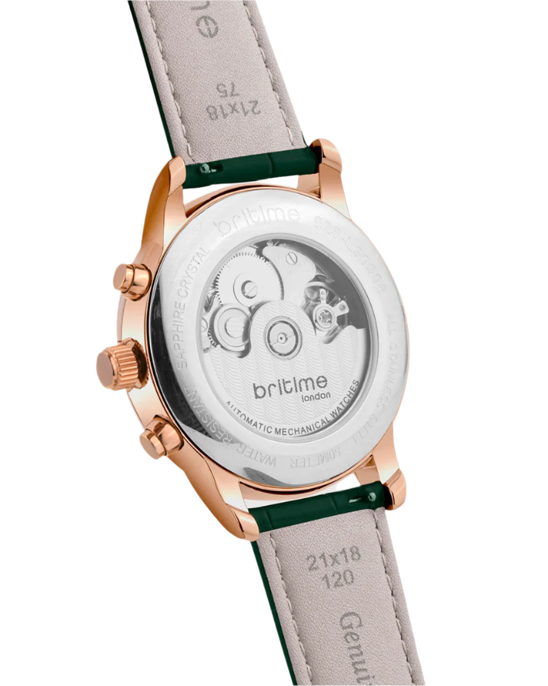 Britime Magna Men Automatic Green Dial Multifunction Watch 928-L31412