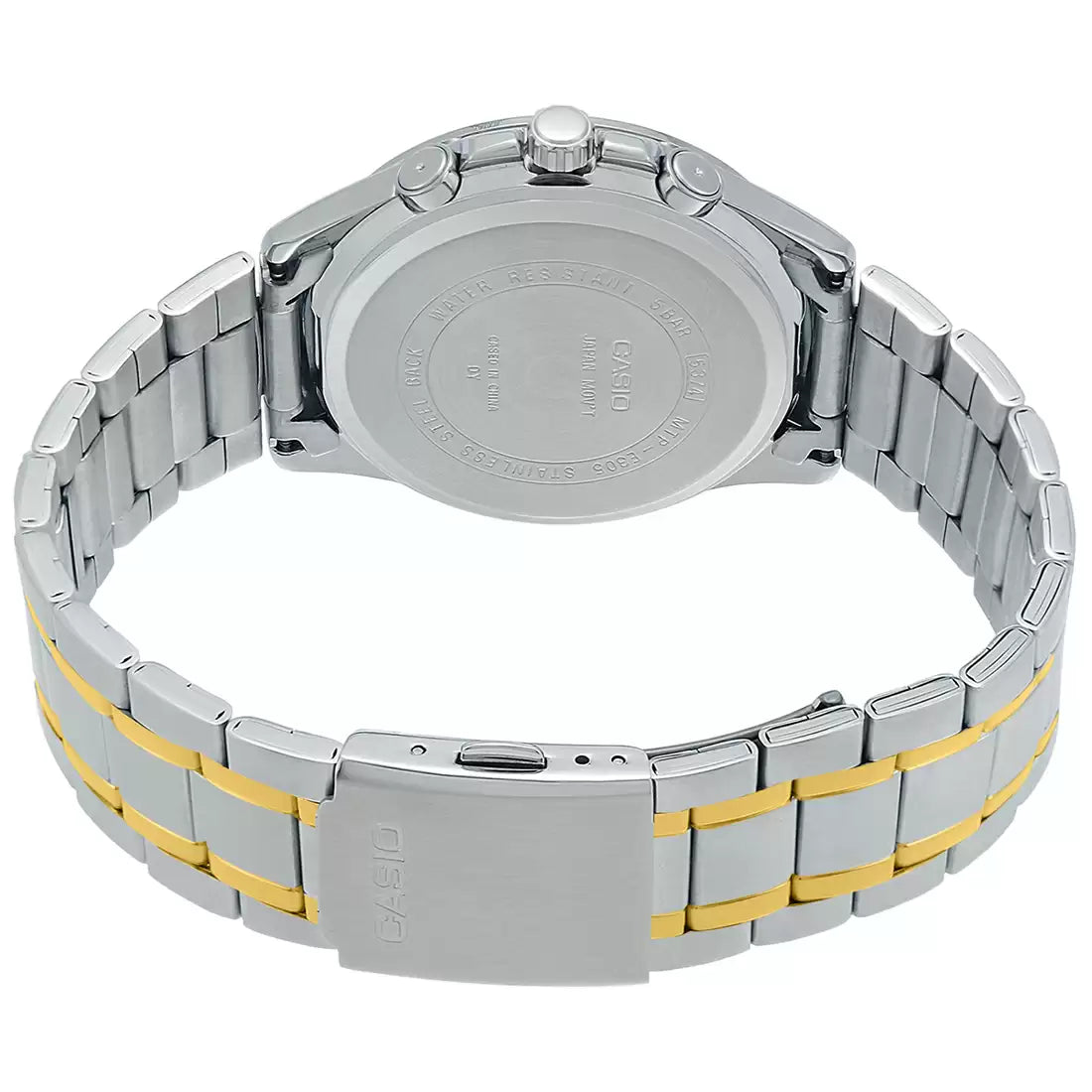 Casio ENTICER MEN MTP-E305HSG-9AVIF Two-Tone Multi-Dial - A1664