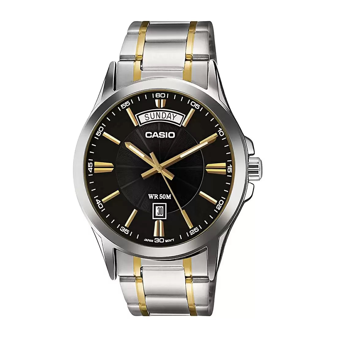 Casio ENTICER MEN MTP-1381HG-1AVIF - A1769 Silver Analog - Men's Watch