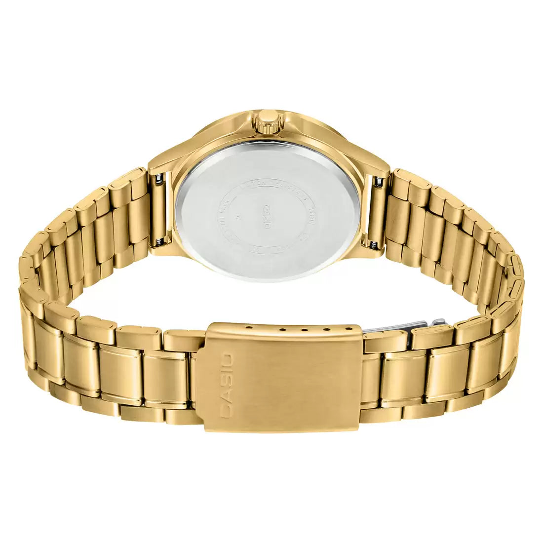 Casio A1916 ENTICER LADIES LTP-V300G-9AUDF Gold Watch