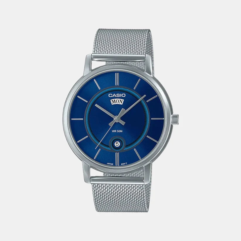 Casio Enticer Men's Analog Stainless Steel Watch A2049 - MTP-B120M-2AVDF